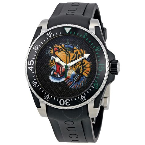 gucci dive watch tiger